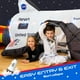 thumbnail image 3 of Aerodomo inflable Space Fort W&O Space Explorer para niños, 3 of 6