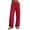 Red sweatpants women baggy, variant on LangJing Fleece Sweat Pants for Women High Waisted Wide Leg Baggy Sweatpants Fall Winter Athletic Joggers Pant with Pockets Wine,XL