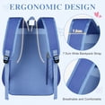 thumbnail image 5 of DAKIMOE School Backpack for Teens Middle School Bookbag Students Lightweight Durable Casual Outdoor Daypack College, 5 of 10