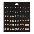 thumbnail image 1 of 30 Pairs Fashion Korean Stud Earring Earring Fashion Jewelry 3 3, 1 of 7