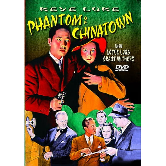 Phantom of Chinatown (DVD), Alpha Video, Mystery & Suspense
