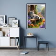 thumbnail image 7 of Diamond Art Kits for Adults - 5d Cat Resting Garden Blooms Scene Diamond Painting for Adults, Diamond Art for Adults Beginners, Diamond Painting Kits for Adults for Home Wall Decor, 7 of 7