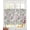 Gray Green Light Pink, variant on Pink Spring Floral Sheer Curtains 54 Inch Length 2 Panels Set for Living Room/Bedroom, Vintage Summer Botanical Kitchen Curtains Grommet Semi-Sheer Curtains Drapes Voile Window Treatments 42"x54"x2