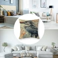 thumbnail image 5 of Fenyluxe Throw Pillow Covers 2pcs Vintage Map with Ocean Bird Egret Decorative Pillowcase for Home Sofa Bedding Couch Pillow Covers 2pcs White, 5 of 7