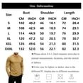 thumbnail image 3 of Fabrcox Shirt Long Sleeve Men Crew Neck Raglan Shirt Men Lightweight Breathable Sun Protection Outdoor Sports Men Workout Shirts Black XXL, 3 of 7