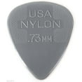 thumbnail image 3 of Dunlop Nylon Standard Guitar Picks - 12-Pack - .73mm - Medium Gray, 3 of 9
