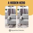 thumbnail image 4 of MAYSHINE Basics - 5'x7' - 100% Felt - Premium Comfort Rug Pad - Also Available with Non Slip Option - Safe for Hardwood Floors and All Surfaces, 4 of 6