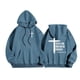 thumbnail image 4 of MHFRRA Sudadera con Capucha Estampada, Cómoda Sudadera con Capucha con Un Elegante Diseño Gráfico para Uso Informal y Actividades Al Aire Libre Marina de guerra, 4 of 5