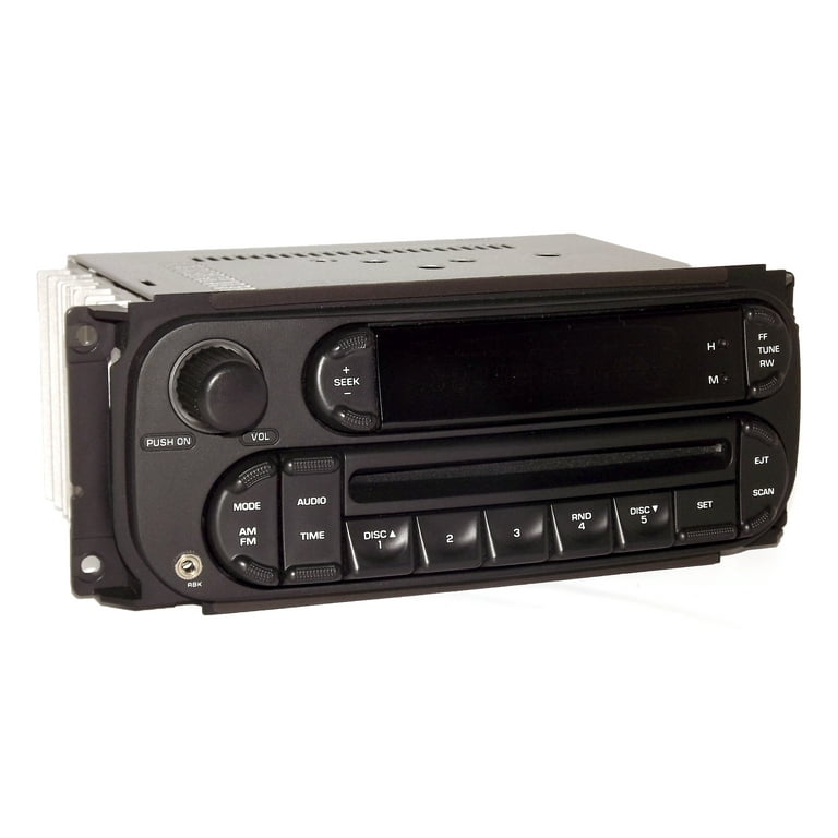 Restored Chrysler Jeep Dodge Car Truck Radio 02-07 AM FM CD Player w/ Aux  Input RBK Digital (Refurbished) - Walmart.com