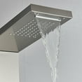 thumbnail image 6 of Senlesen Shower Panel Tower System Rain&Waterfall 5-Function Massage Jets Stainless Steel, 6 of 13