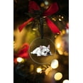 thumbnail image 6 of WIRESTER Large 3 inch Acrylic Ready to Hang Ornament, Hanging Ornaments for Christmas Tree Holidays Party Home Office Xmas Tree Decoration Gift - French Bulldog Dog Lying Down Looking Up, 6 of 6