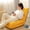 Beige, variant on Foldable Recliner Chair Lazy Lounge Chairs Seat, Folding Lawn Chairs Reclining Living Room Lounge Chairs Adjustable Backrest Chair Window Single Sofa for Bedroom, Living Room