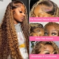 thumbnail image 3 of Pelucas con encaje en la parte delantera ZZMDS, 66 cm, Highlight Ombre Deep Wave #4 /27, 3 of 6