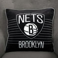 thumbnail image 4 of NBA Brooklyn Nets Pillow Cushion, 18” x 18”, 4 of 5