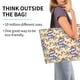 thumbnail image 2 of Balery Snake Bolsa Tote Estilo Estético con Cremalleras, Bolsa de Hombro, Bolsa de Compras Grande y Plegable, 2 of 8