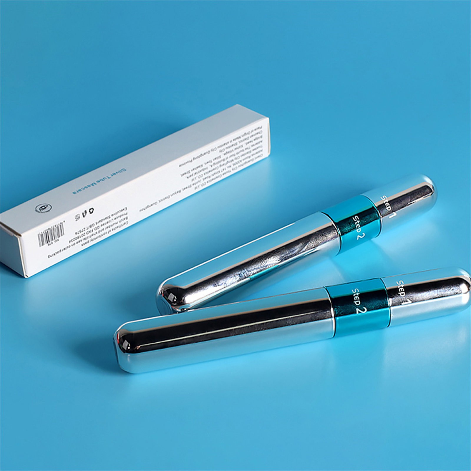Wanyng 2 in 1 Mascara, 5X Longer Wear, Waterproof, 4D Silk ...