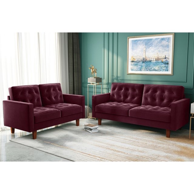 Miliou Velvet Sofa
