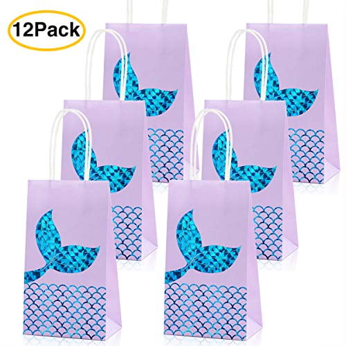 Mermaid Party Bags Mermaid Party Supplies Favors Mermaid Gift Bags
