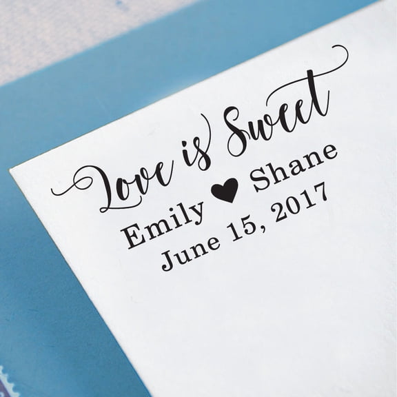 Self Inking Wedding Invitation Rubber Stamp Personalized Custom Wedding Stamp Proposal Gift Idea
