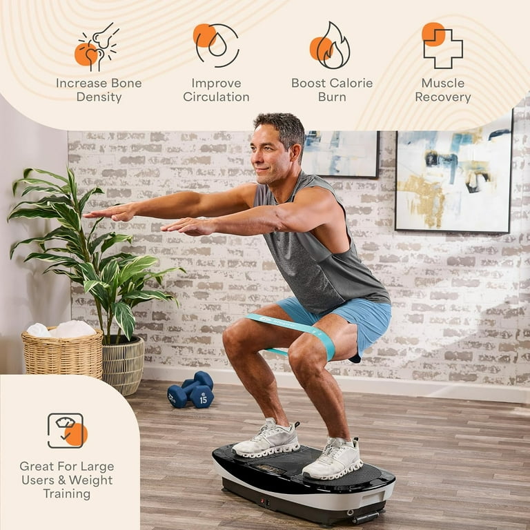 Weight Loss Best Vibration Plate Machine Lifepro Waver Vibration Plate  Exercise Machine  Full-Body