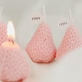 thumbnail image 1 of Elodie Creative Strawberry Candle Decorative Scented Candle Wedding Party Decor Romantic Gift - Pink S 4pcs, 1 of 8