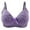 Purple, variant on Aofany Women's Wireless Bra Plus Size Bras for Women No Underwire Comfortable Everyday Bra, Lift and Support Full Coverage Wire Free Bra