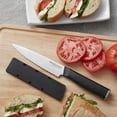 thumbnail image 2 of KitchenAid - Serrated Utility Knife, 5.5-Inch High-Carbon Japanese Steel Knife with Protective Sheath, 2 of 5