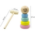 thumbnail image 2 of Pequeña Figura de Madera - Negro 2pcs Ofspeizc WMZL-619-3, 2 of 7