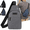 Gray, variant on Djiypn Sling Bag Crossbody Backpack for Men Women Sling Backpack Hiking Daypack Multipurpose Cross Body Chest Bag for Travel Hiking Camping Sports, Gray