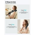 thumbnail image 3 of ALLJOY Neck and Shoulder Massager with Heat, Cordless Shiatsu 4D Deep Tissue Kneading Massage for Muscle Relax, Gifts for Women Men Mom Dad, 3 of 9