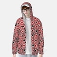 thumbnail image 2 of Balery Poker Sudadera ligera de manga larga con capucha y protección solar UPF 50+ para hombre y mujer, ideal para pesca y running-Medium, 2 of 7