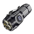 thumbnail image 1 of Wmool Three-Eyed Mini Flashlight Flash Super Power Waterproof Outdoor Travel NICE, 1 of 9