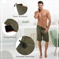 thumbnail image 4 of Pantalones cortos de pijama Bunnycool para hombre, paquete de 3 bolsillos elásticos en la cintura, 4 of 6
