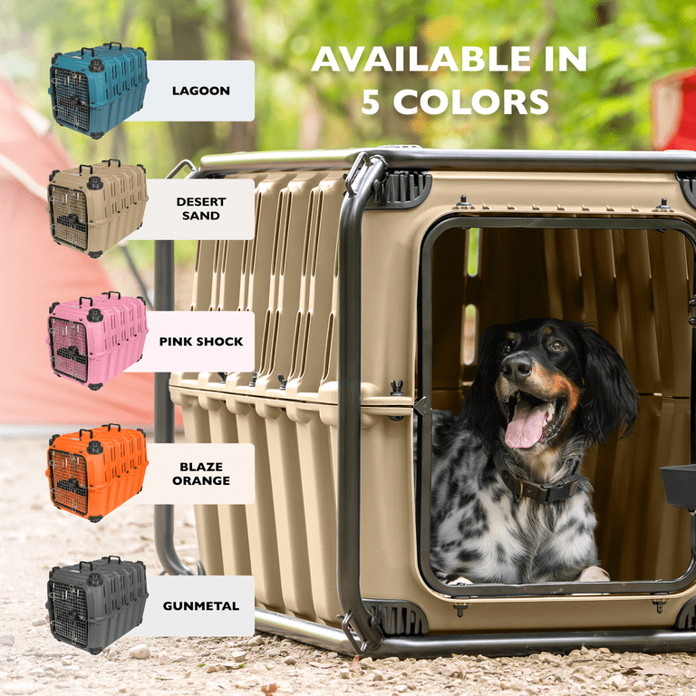Mammoth Guardian Strong and Durable 36 inch Plastic Dog Kennel