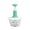 Green, variant on Manual Hand Press Vegetable Chopper Multifunctional,Food Grade Onion Garlic Meat Mincer Processor,Easy Clean Kitchen Gadget For Chopping Dicing Mincing(Grey)