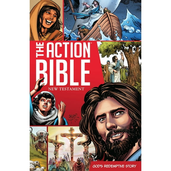 Action Bible The Action Bible New Testament: God's Redemptive Story, (Paperback)