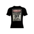 thumbnail image 5 of Father's Day Danger Hands Off Men's and Big Men's Graphic Tee from Way to Celebrate, Sizes S-3XL, 5 of 5