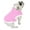 Pink, variant on English Bulldog BIGGER THAN BEEFY Hoodie T-Shirt - Fits 56 to 80 Pound Dog - Available in 6 Colors!