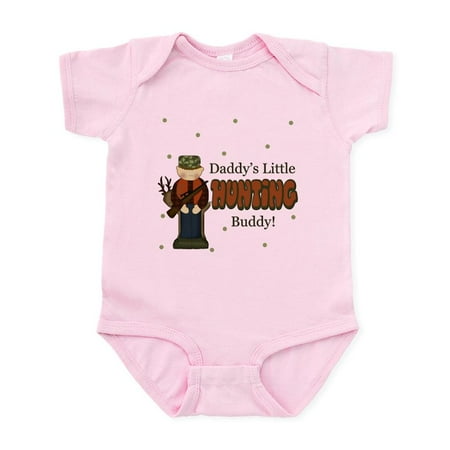 

CafePress - Daddy s Little Hunting Buddy Infant Bodysuit - Baby Light Bodysuit Size Newborn - 24 Months