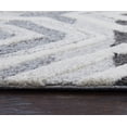 thumbnail image 2 of Rizzy Rugs Suffolk Area Rug SK336A Gray Lines Stripes 9' x 12' Rectangle, 2 of 3