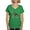 Irish Green, variant on CafePress - Cycling Tyrannosaurus Rex Women's V Neck Dark T Sh - Women's V-Neck Dark T-Shirt