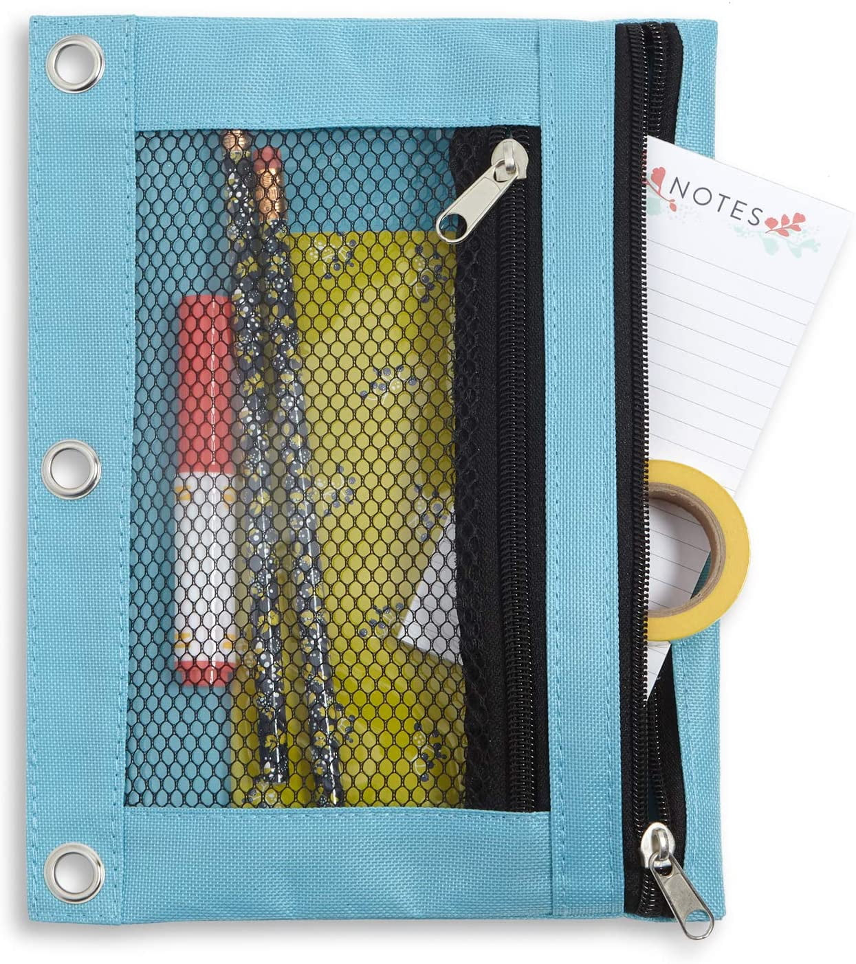 Pencil Pouches, 10 Pack Assorted Colors