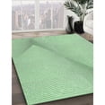 thumbnail image 3 of Ahgly Company Machine Washable Indoor Rectangle Transitional Mint Green Area Rugs, 2' x 4', 3 of 7