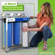 Express Water 2 Year Reverse Osmosis System Filter Set 22 Filters with 50 GPD RO Membrane Carbon GAC ACB PAC Sediment SED Alkaline and UV Filters 10 inch Size Replacement Water Filters