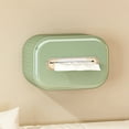 thumbnail image 6 of Elainilye Farmhouse Tissue Box, Cover for Bathroom Vanity Bedside Table Classroom Office Reception Area Shabby Decor Piece, Green, 6 of 6