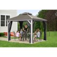 thumbnail image 2 of Sojag Monaco Champagne 10 ft. x 10 ft. Gazebo, 2 of 15
