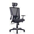 thumbnail image 3 of Canary Products  Fully Meshed Ergo Office Chair with Headrest - Blue, 3 of 6