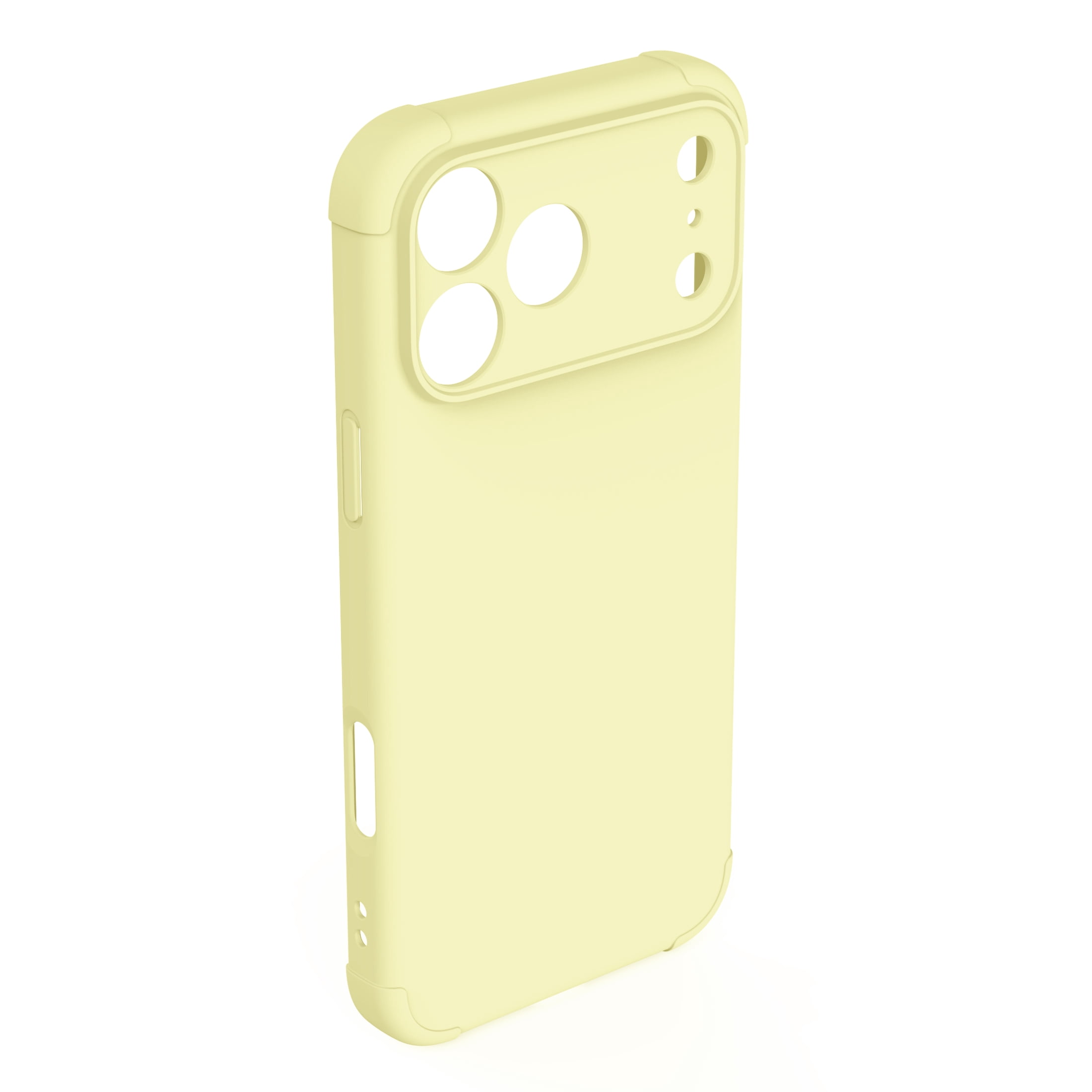 onn iPhone 18 Pro Max and iPhone 17 Pro Max Phone Case with MagSafe, Yellow