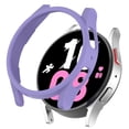 thumbnail image 1 of Marco de carcasa de reloj de cubierta de parachoques de PC duro para Galaxy Watch5 Watch4 40 mm (púrpura), 1 of 9