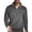 #Dark Gray(New), variant on PNTUTB Men's Casual Quarter Button Stand Collar Long Sleeve Color-blocked Comfortable Warm Pullover Tops with Pocket